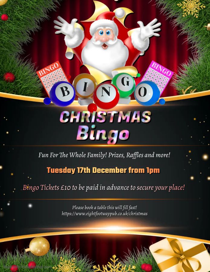 BIG CHRISTMAS BINGO