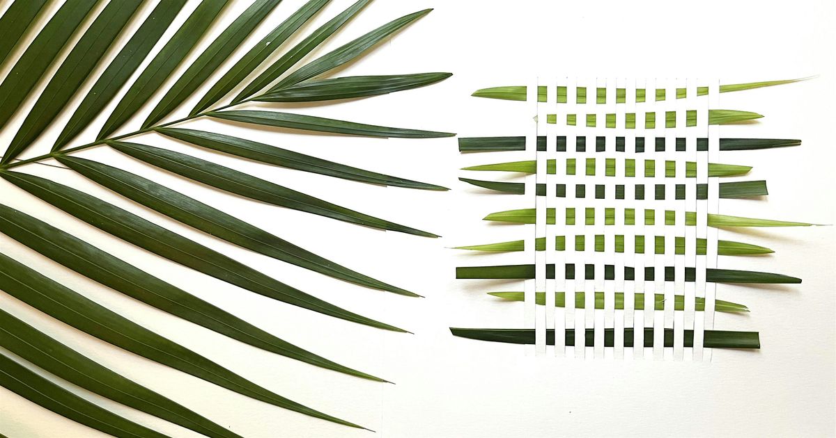 Weaving With Fronds