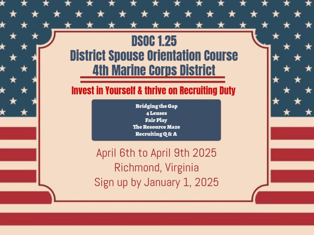 DSOC - District Spouse Orientation Course for 2025