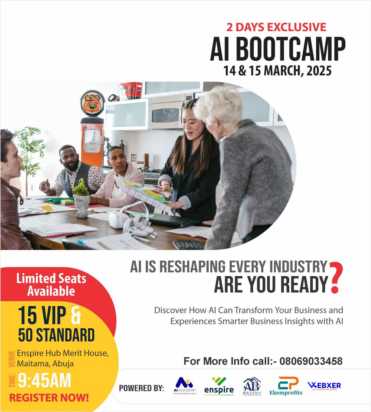 2-Day Exclusive AI Bootcamp