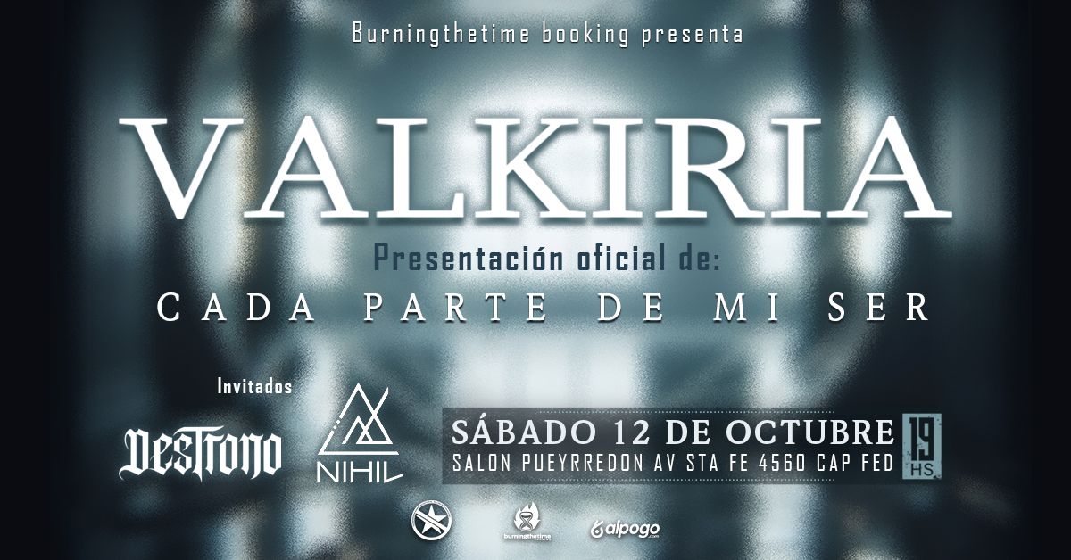 SAB 12\/10 \u2022 Valkiria en Sal\u00f3n Pueyrred\u00f3n