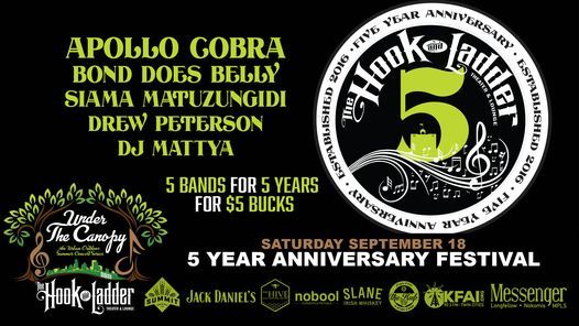 The Hook's 5 Year Anniversary Festival