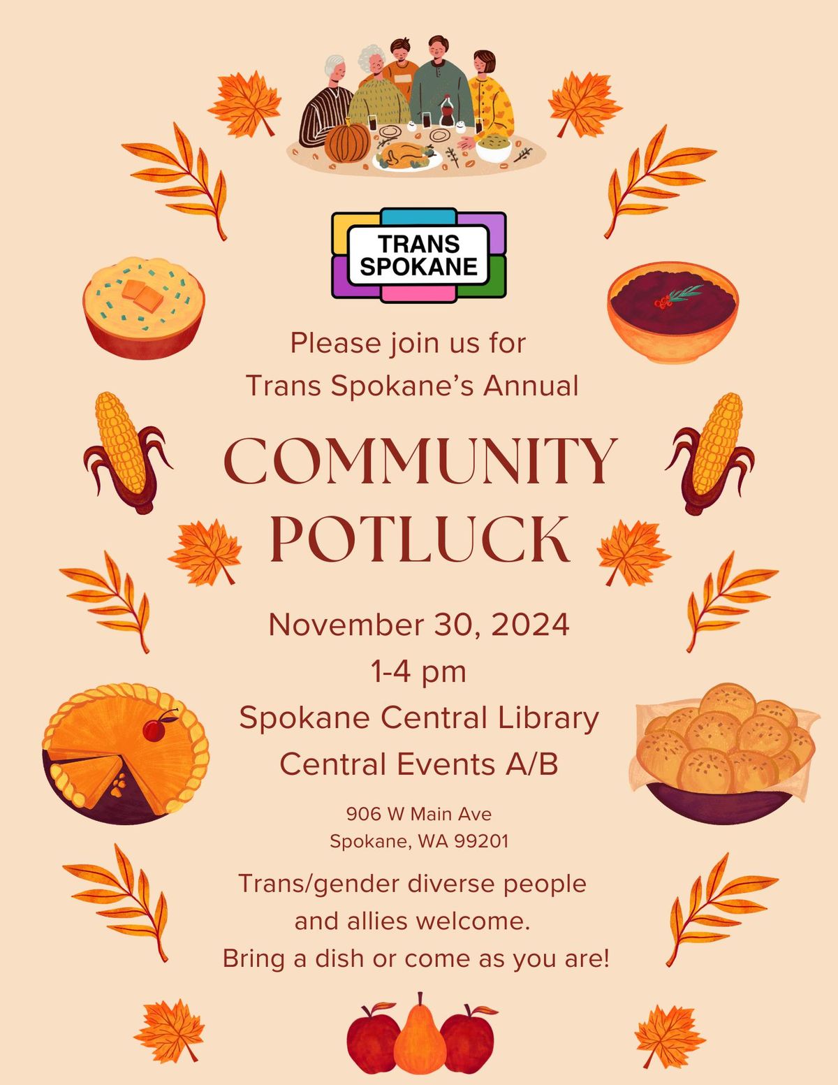 Annual Community Pot Luck