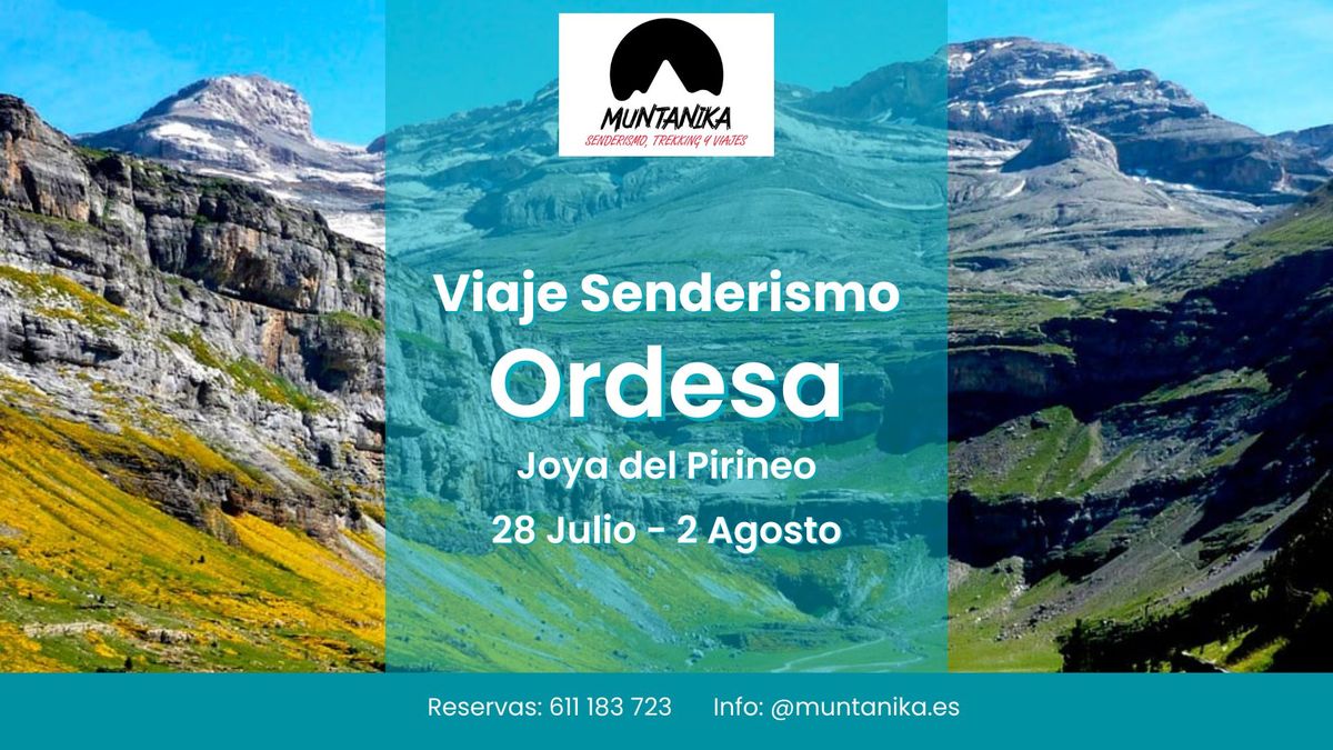 Viaje Senderismo Ordesa y Monte Perdido