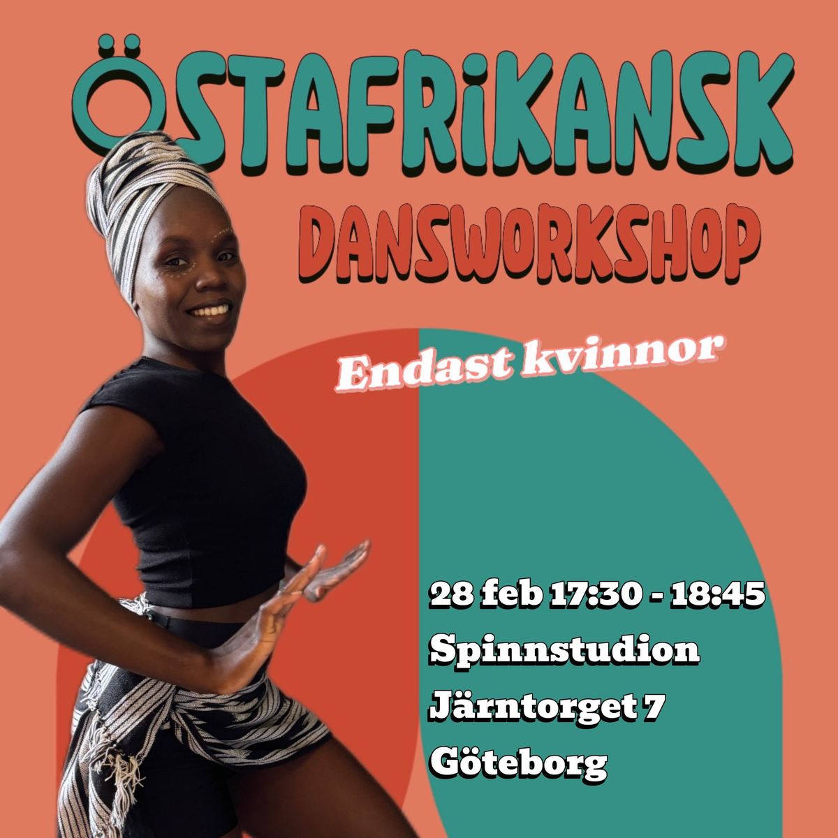 \u00d6STAFRIKANSK DANCE WORKSHOP 