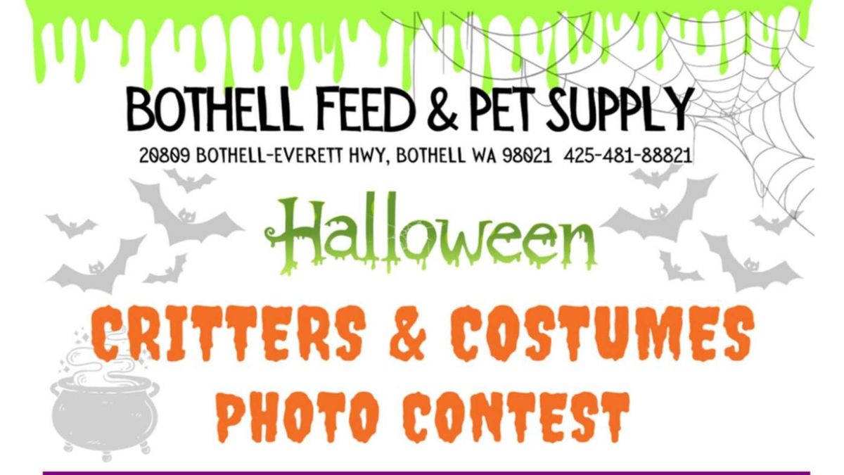 Halloween Critters & Costumes Photo Contest