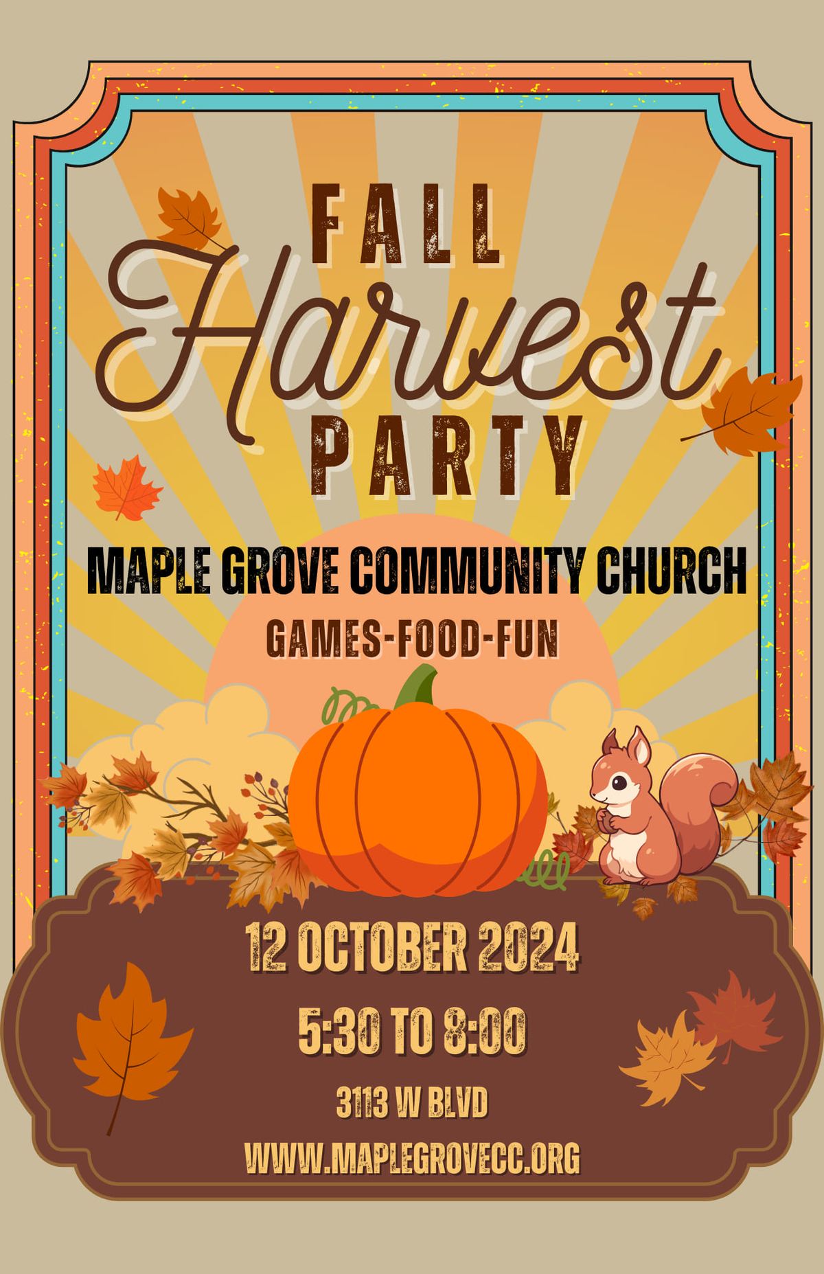 Fall Harvest Party