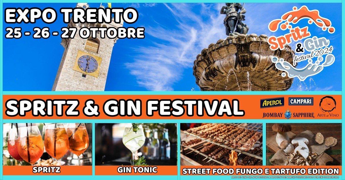 TRENTO SPRITZ & GIN Festival 2024 