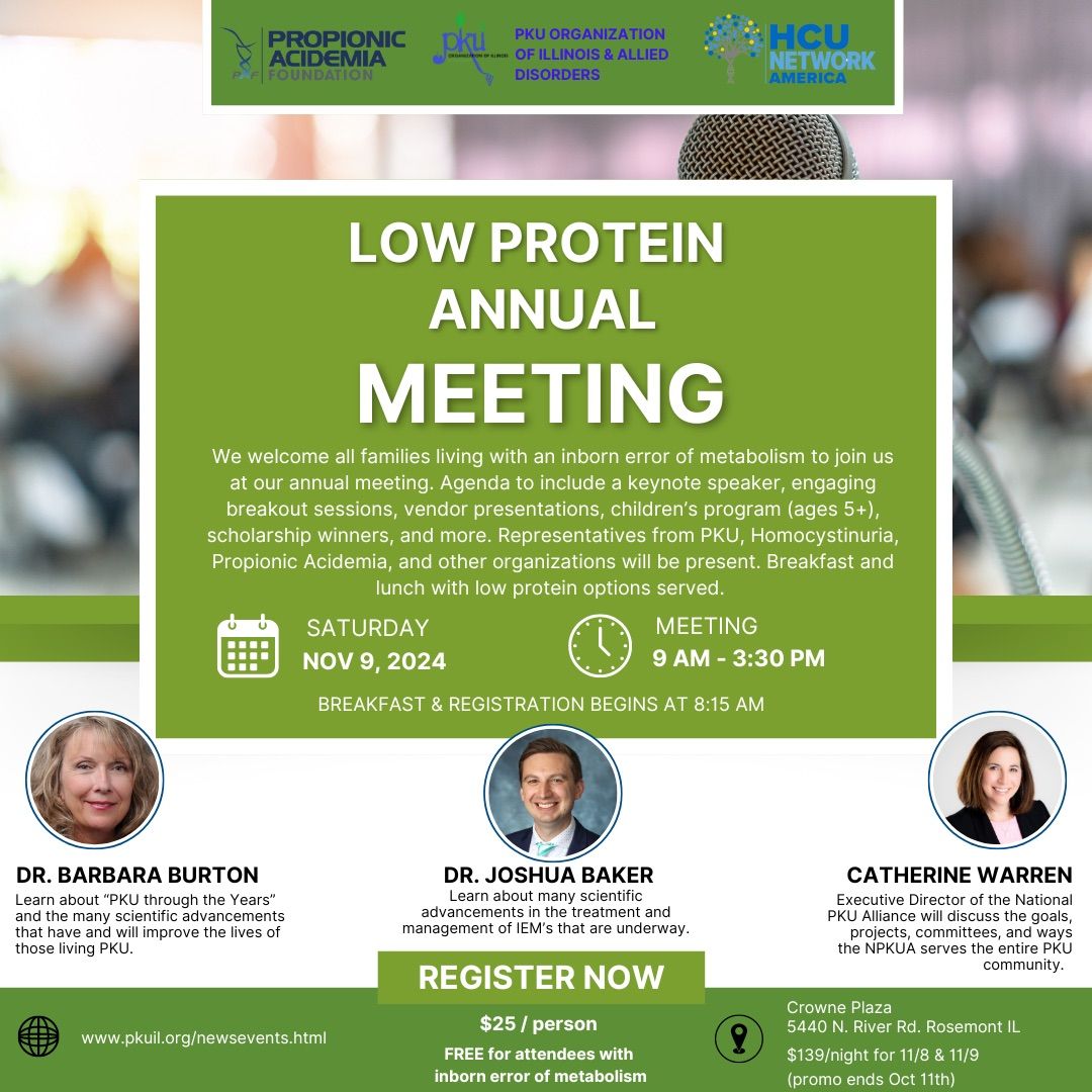 Annual Low Protein Meeting