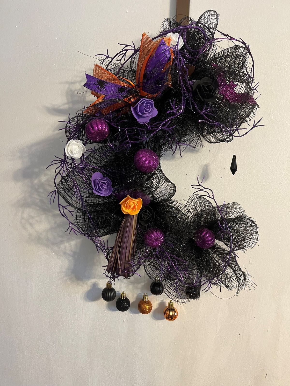 Halloween Moon Wreath 