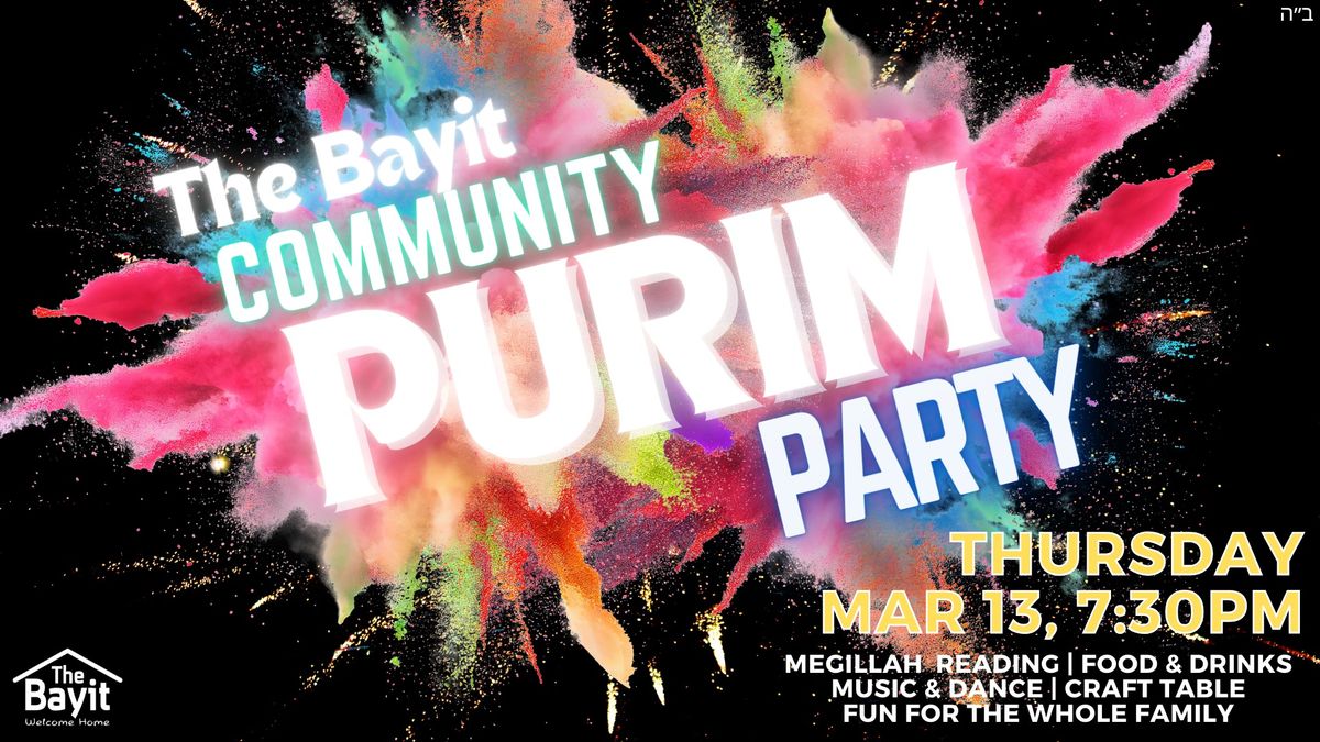 Community Purim Party!