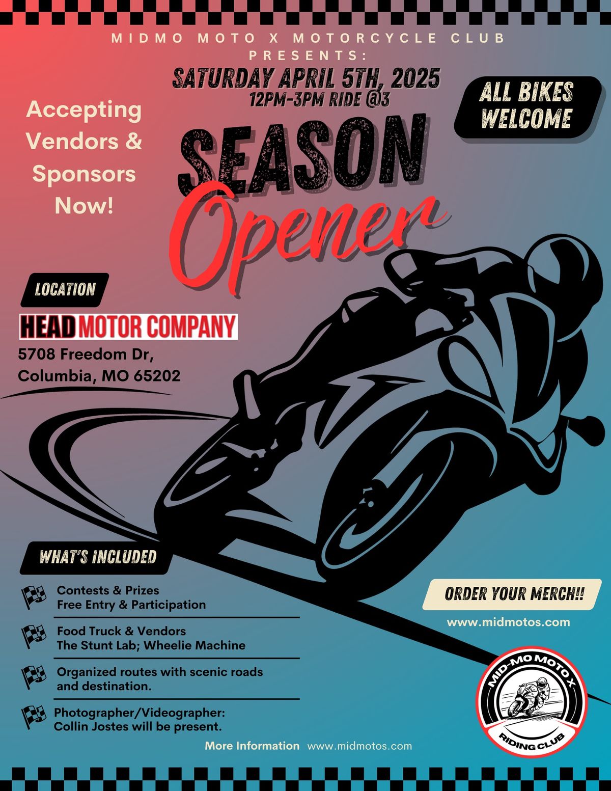 2025 MidMO Moto Season Opener