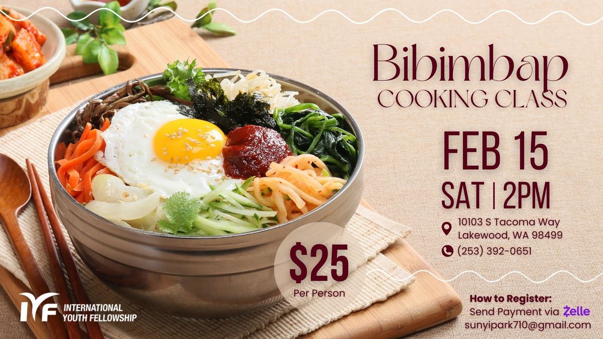 IYF Korean Cooking Class (Bibimbap)