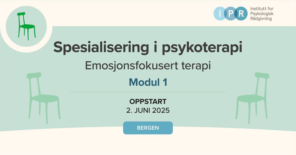 EFT - Spesialistutdanning for psykologer og leger - Modul 1