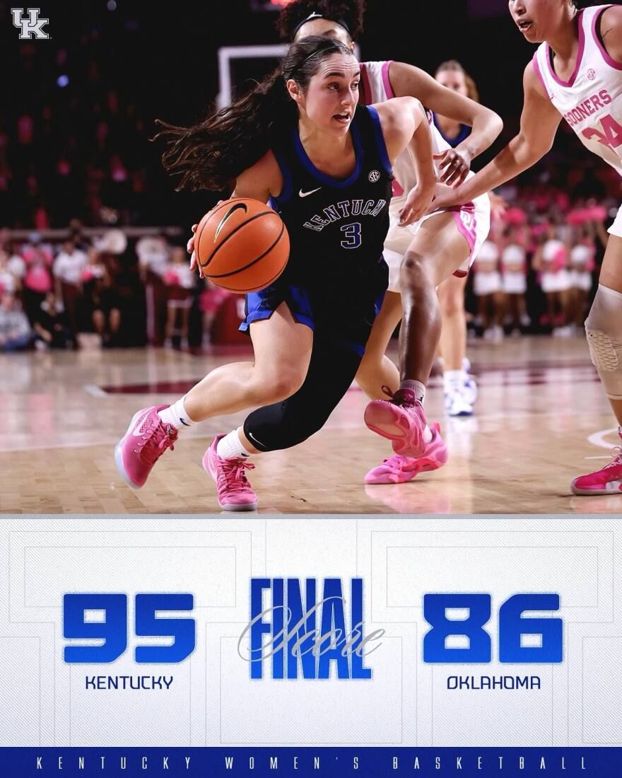 Oklahoma Sooners at Kentucky Wildcats Womens Basketball at Memorial Coliseum KY