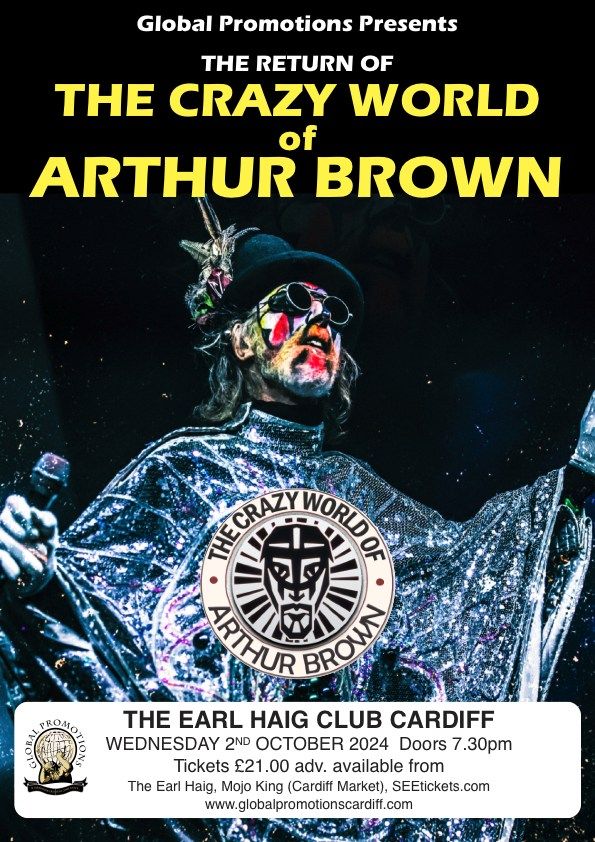 THE CRAZY WORLD OF ARTHUR BROWN