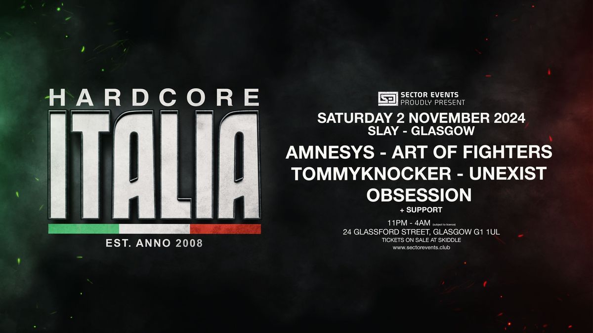 Sector Events present: Hardcore Italia