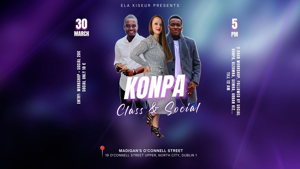 Konpa class & Social (all kizomba styles)