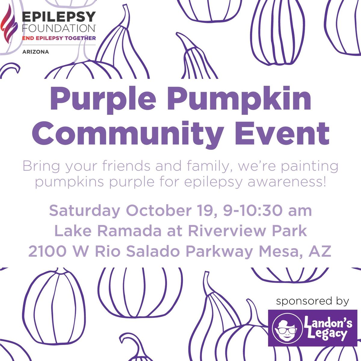 Purple Pumpkin Community Event