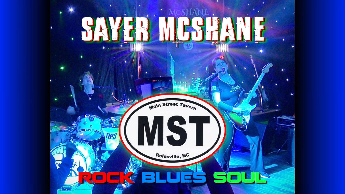 SAYER McSHANE - Main Street Tavern