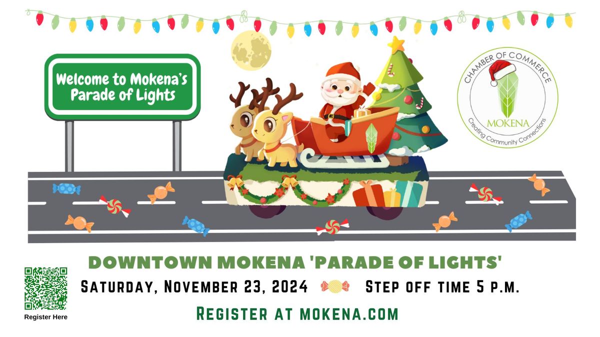 Mokena Chamber's 'Parade of Lights' 2024