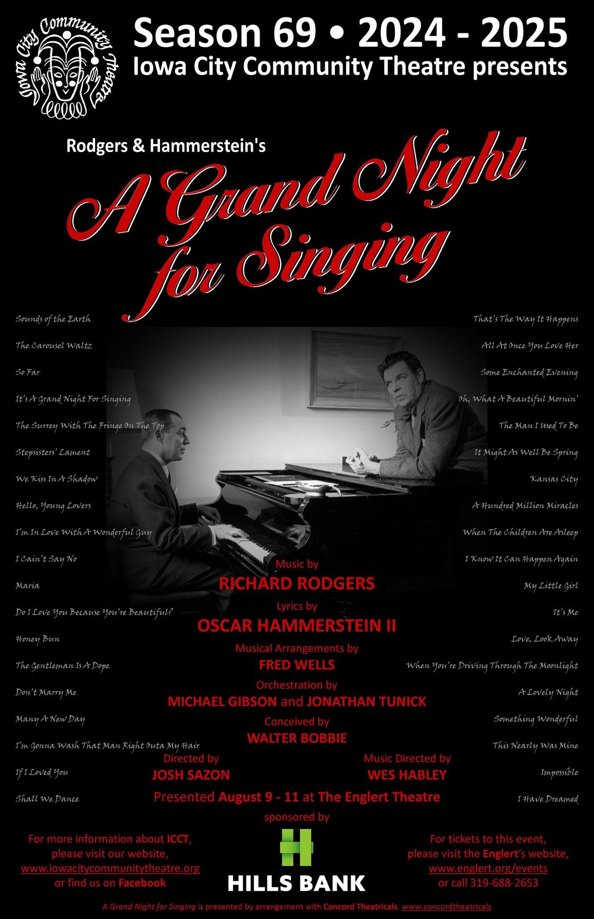 ICCT Presents A Grand Night for Singing