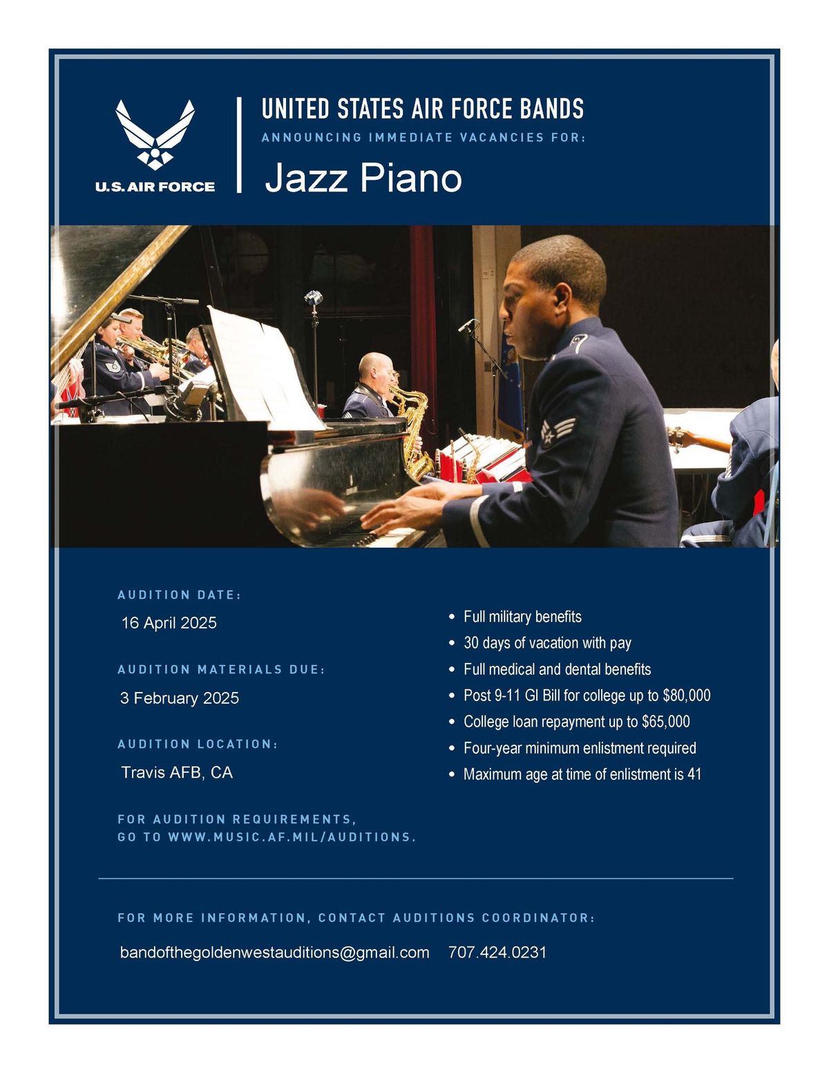 Jazz Piano Audition