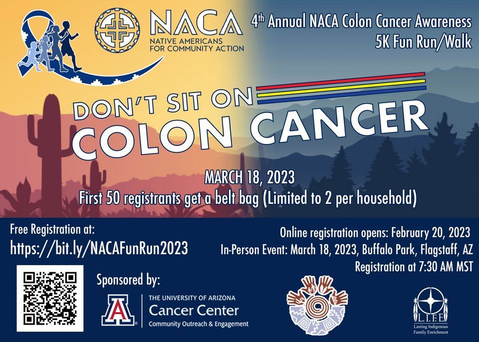 4th Annual NACA Colorectal Cancer Awareness Fun Run/Walk, Buffalo Park