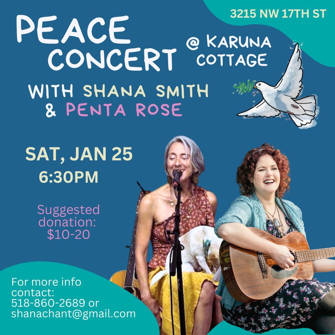 PEACE CONCERT with Penta and Shana