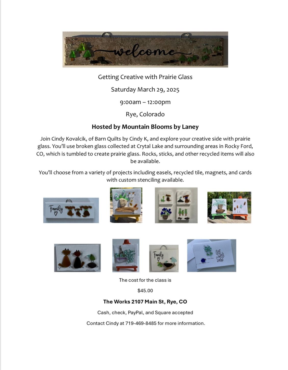 Prairie Glass Art Workshop