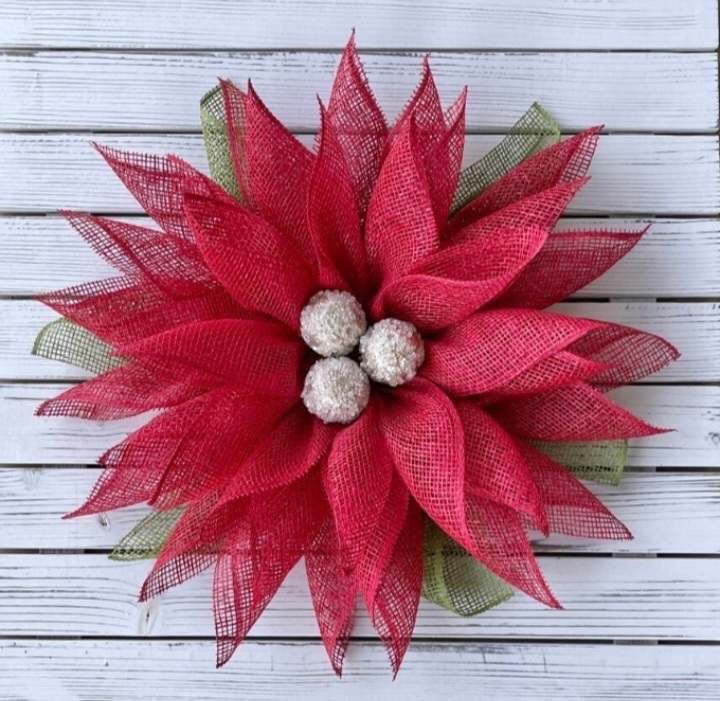 Poinsettia Wreath Workshop