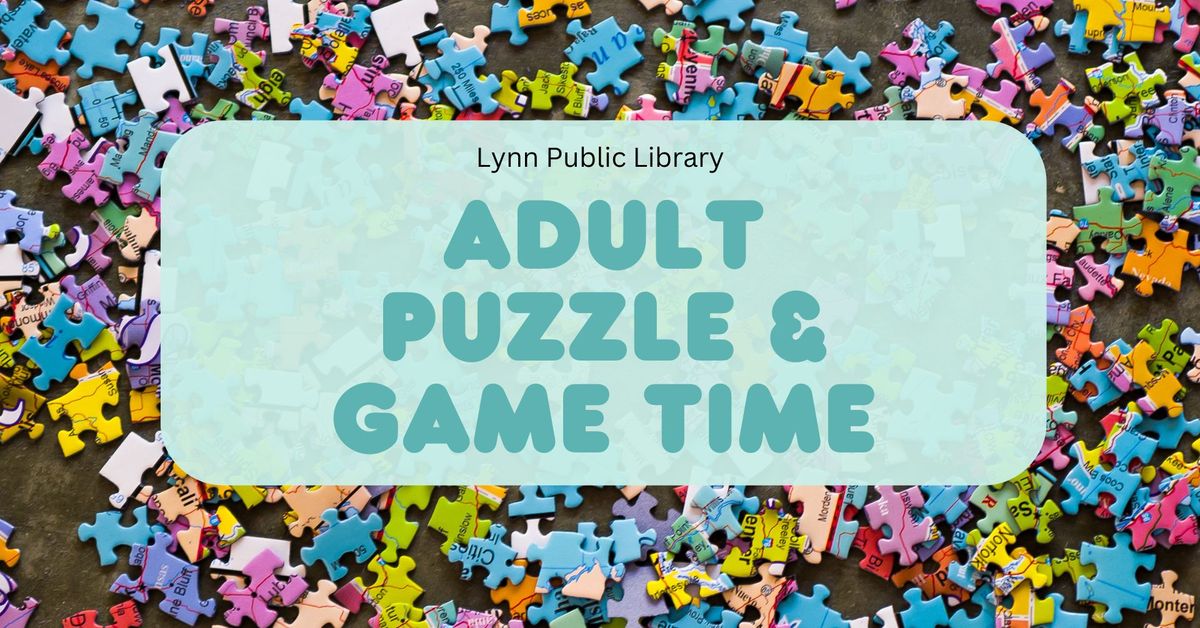 Adult Puzzle\/Game Time