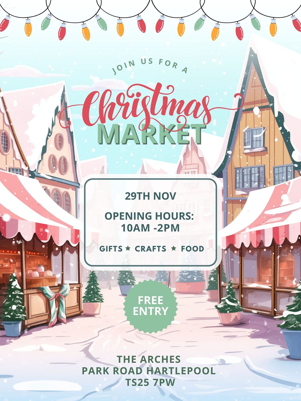 arches Christmas market 