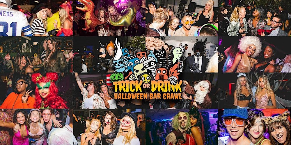 Trick or Drink: Washington DC Halloween Bar Crawl (3 Days)