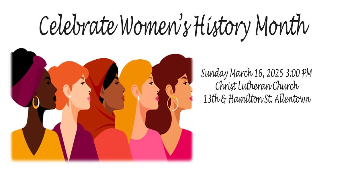 Celebrate Women's History Month