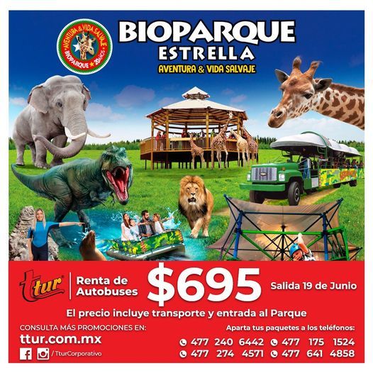 Bioparque Estrella, León, Guanajuato, México, 19 June 2021