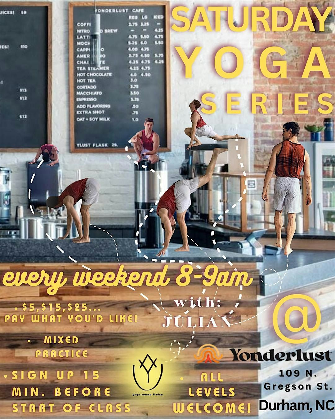 Saturday morning yoga