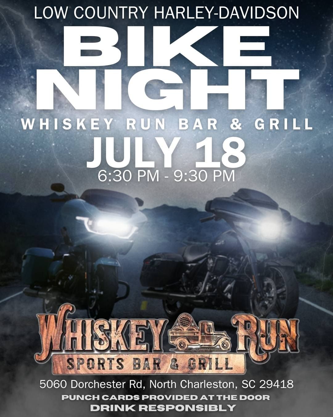 Bike Night @ Whiskey Run