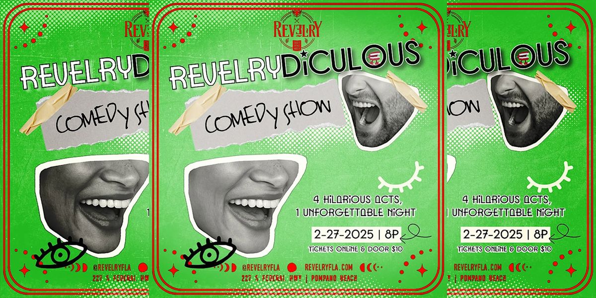 Revelry-diculous Comedy Show with Esther Ku