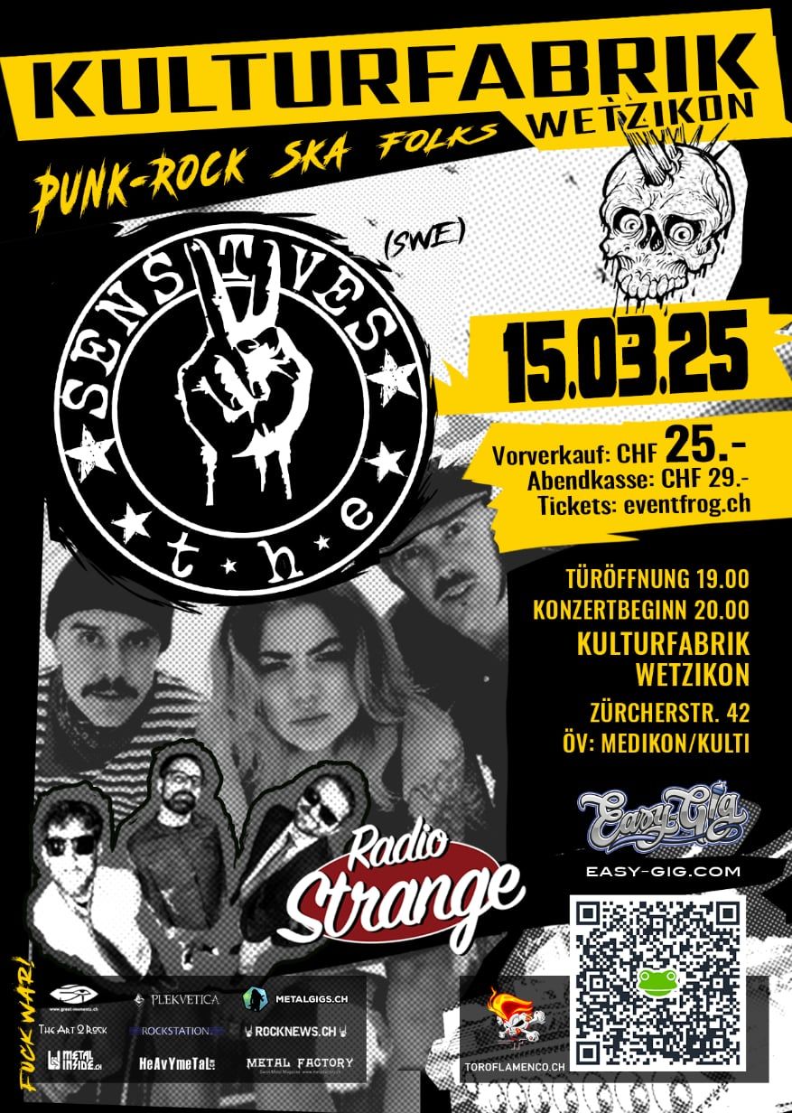 The Sensitives (SWE) & Radio Strange (CH)