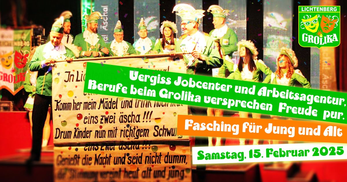 Fasching f\u00fcr Jung und Alt