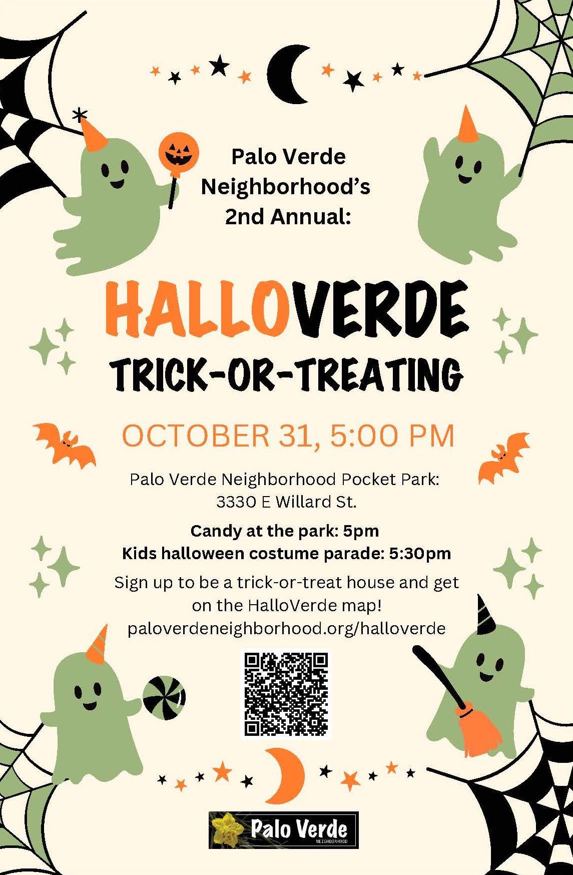 HalloVerde: 2nd Annual Trick-or-Treating in Palo Verde Neighborhood