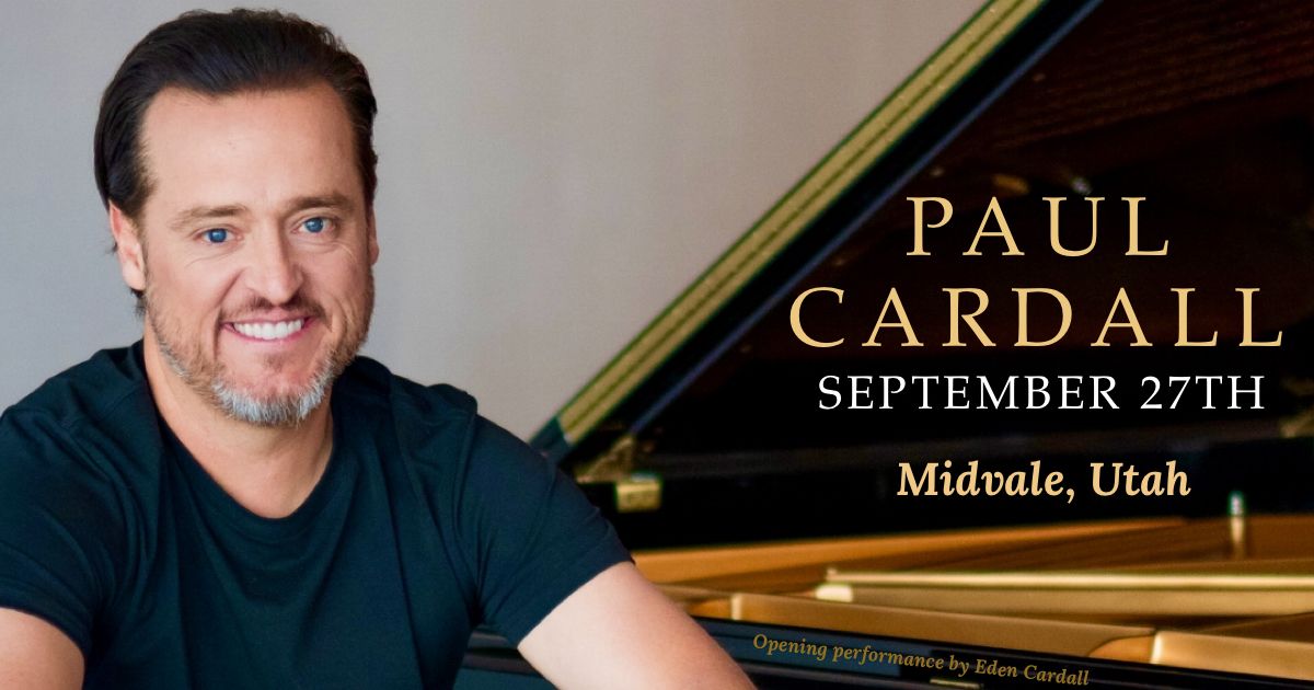 Paul Cardall Solo Piano Performance (VIP Meet & Greet) - Sept 27th