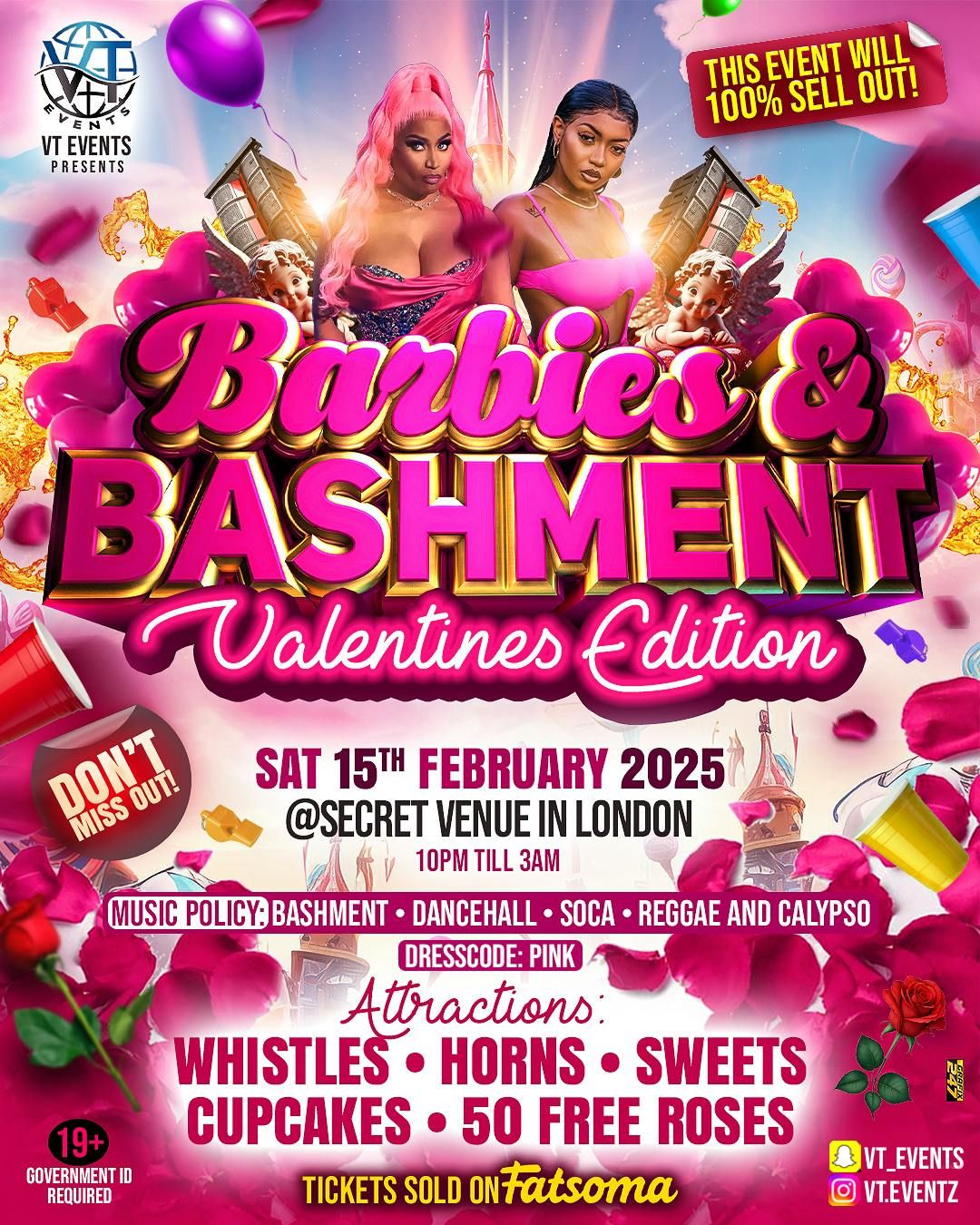 BARBZ &amp; BASHMENT: VALENTINES EDITON 