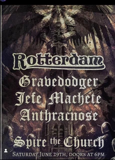 Jefe Machete, Rotterdam, Anthracnose and Grave Dodger 