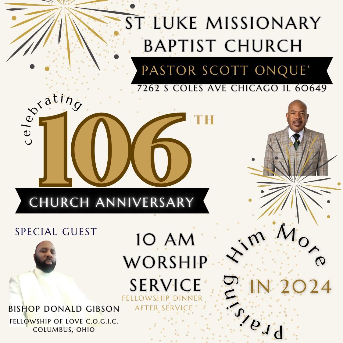 106th Church Anniversary Celebration