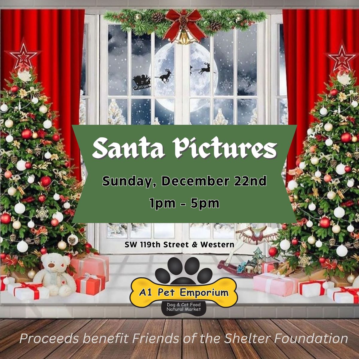 Santa Pictures at A1 Pet Emporium