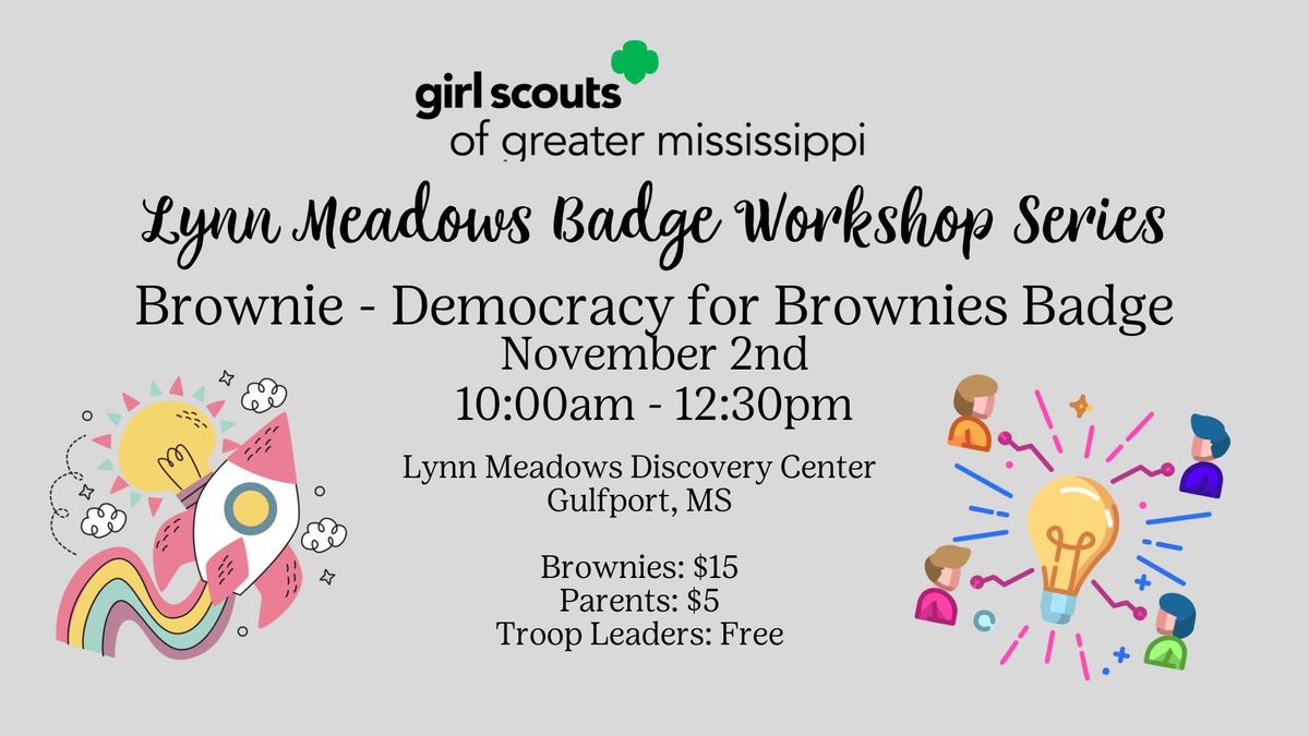 Democracy for Brownies Badge