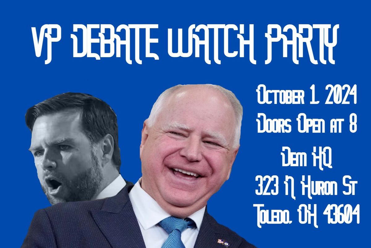 VP Debate Watch Party