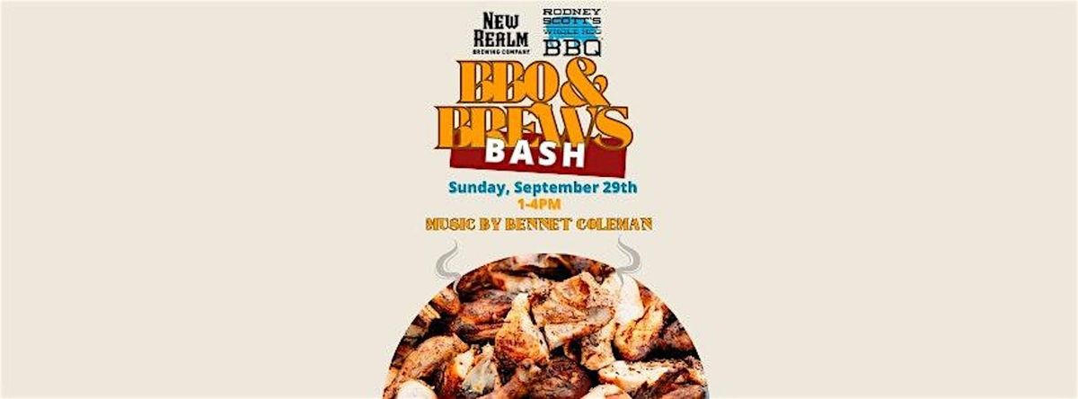 BBQ & Brew Bash: Rodney Scott x New Realm